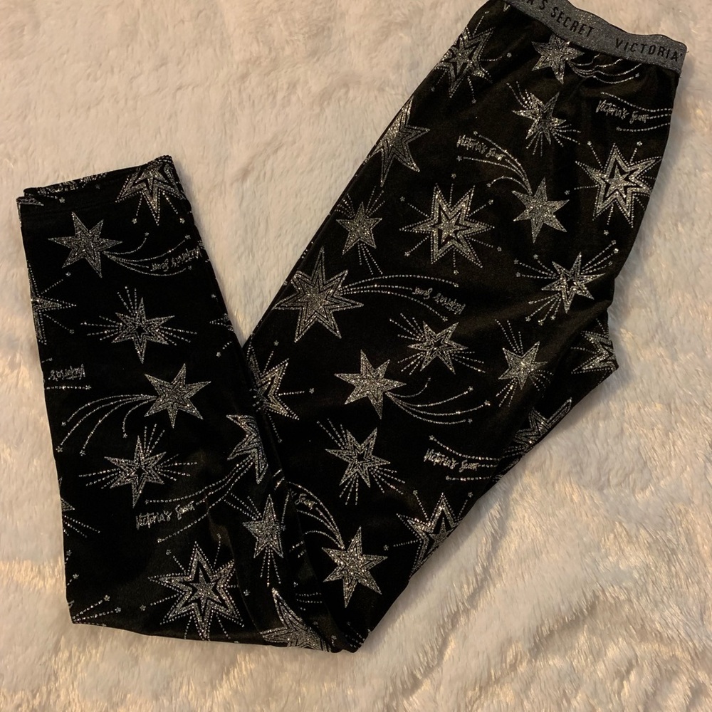 Victoria Secret Glitter Star Leggings